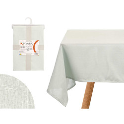 NAPPE EN POLYESTER 140X180CM VERT PÂLE