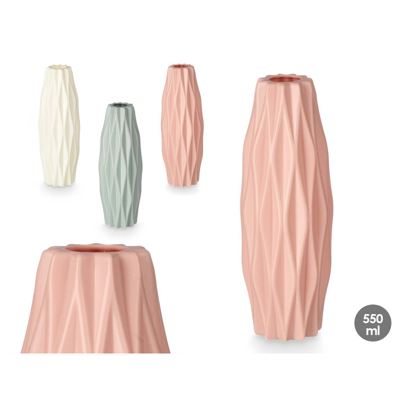 JARRA OVAL EM RELEVO SORT 3 COL