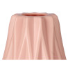 VASE OVALE RELIEF ASSORT 3 COULEURS