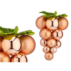 RACIMO BOLAS NAVIDAD MEDIANO COBRE