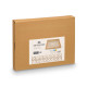 SET 2 PLATEAUX RECTANGULAIRES FLEUR