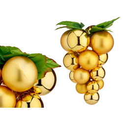 RACIMO BOLAS NAVIDAD GRANDE ORO