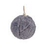 PALLINA DA APPENDERE POLARE GRIGIO SCURO 8CM