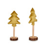 ALBERO VELLUTO SUPPORTO LEGNO ORO