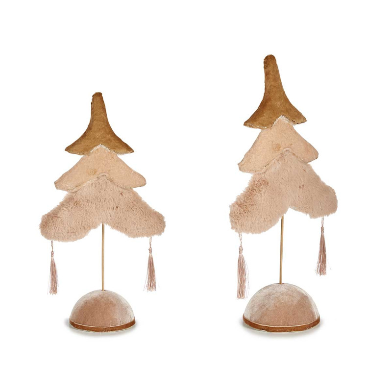 TRICOLOR GOLDEN POLAR TREE 22X42CM