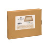 SET 2 RECTANGULAR TRAYS PRISM
