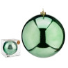 BOLA NAVIDAD 20CM VERDE