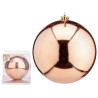 BOLA NAVIDAD 20CM COBRE