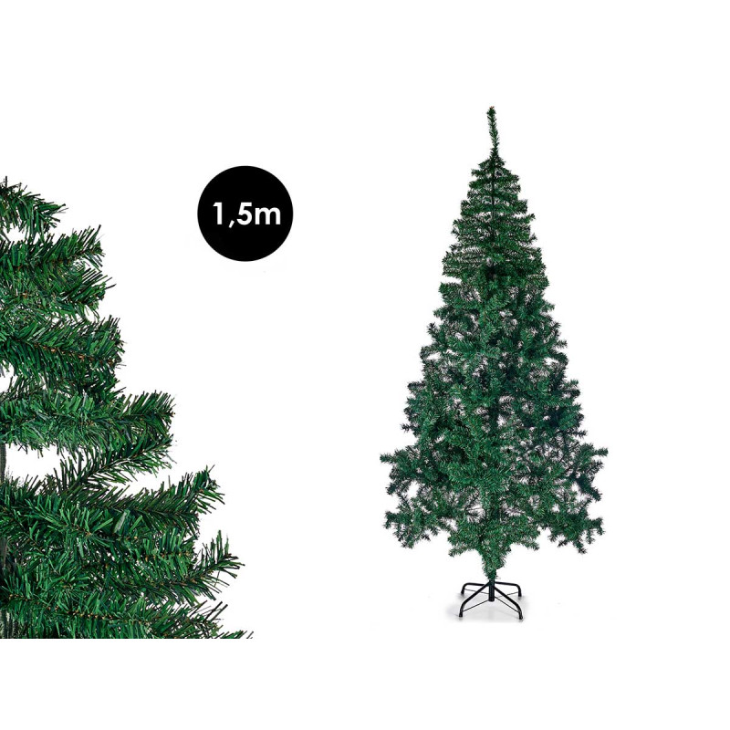 ARVORE DE NATAL VERDE ESCURO 150CM