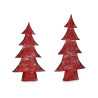 DECORATIVE TREE RED CHRISTMAS 90 CM