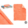 SET 12 CHIFFONS EN MICROFIBRE ORANGE 30X23CM