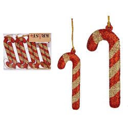 CONJ 8 GARROTES ARVORE VERMELHA NATAL S