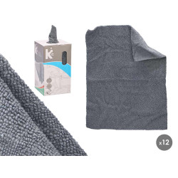SET 25 CHIFFONS EN MICROFIBRE GRIS 30X23CM