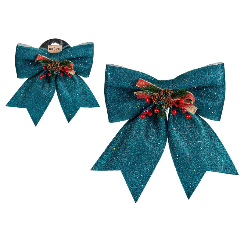 RUBAN DECORE BLEU 30 X 33 CM