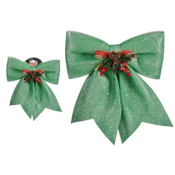 RUBAN DECORE VERT 35 X 40 CM