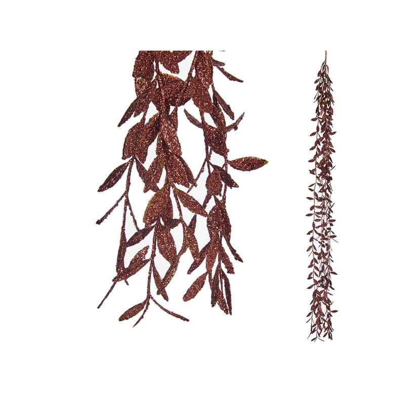 RAMILLETE NAVIDAD CHOCOLATE 100CM