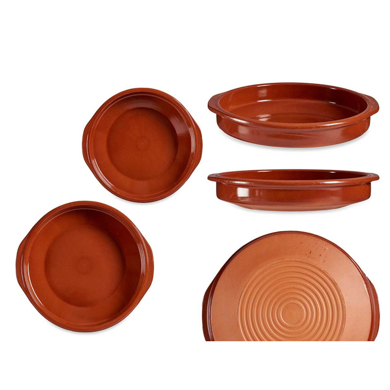 TERRE CUITE / TERRINE RONDE DIAM 34 CM