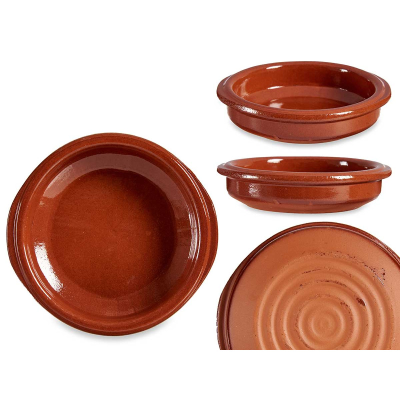 CASSERUOLA TERRACOTTA ROTONDA DIAM 10 CM
