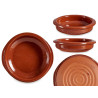 CASSERUOLA TERRACOTTA ROTONDA DIAM 10 CM