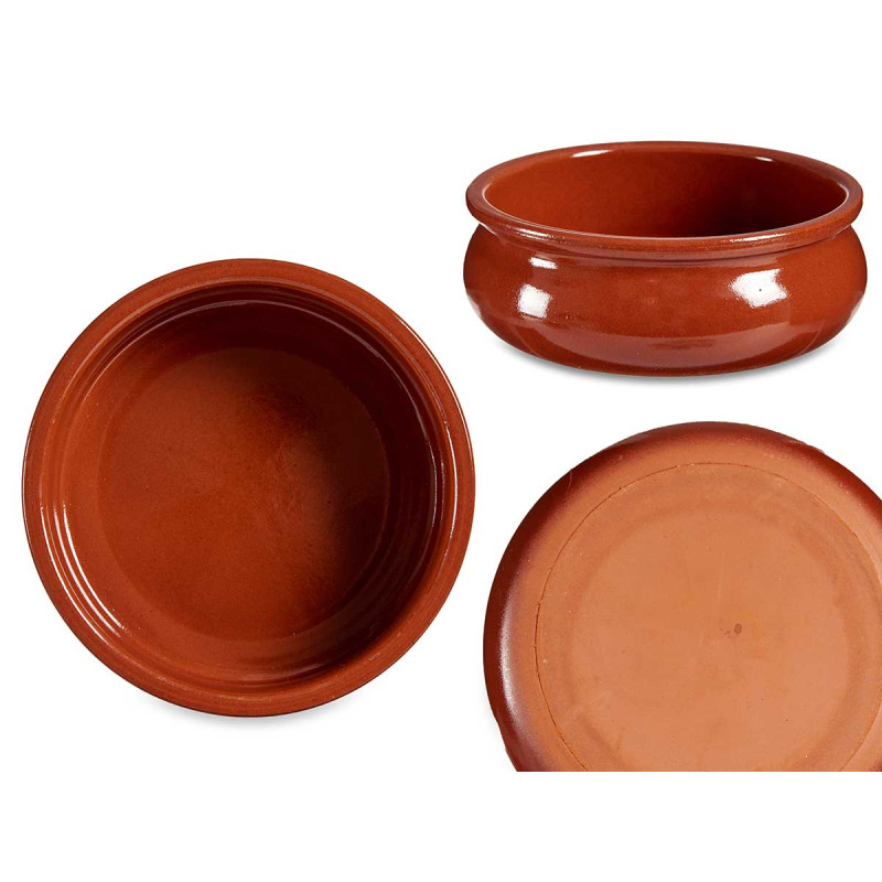 TERRE CUITE / TERRINE FOUR OVAL DIAM 18