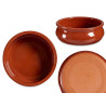 TERRE CUITE / TERRINE FOUR OVAL DIAM 18