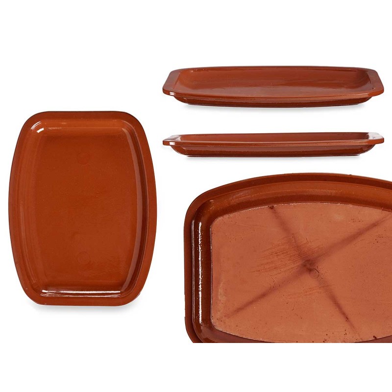 FLAT RECTANGULAR TRAY 40 X 30 CM