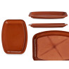 BANDEJA PLANA RECTANGULAR 40 X 30 CM