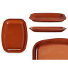 BANDEJA PLANA RECTANGULAR 26 X 20 CM