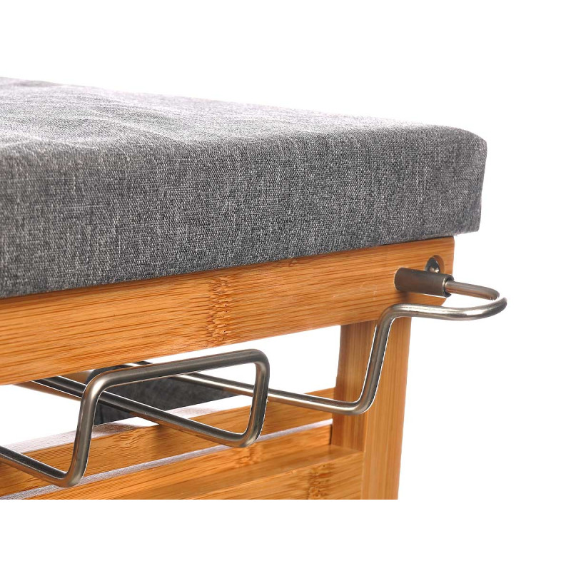 PLANCHERO BAMBU CAJONES CREMA