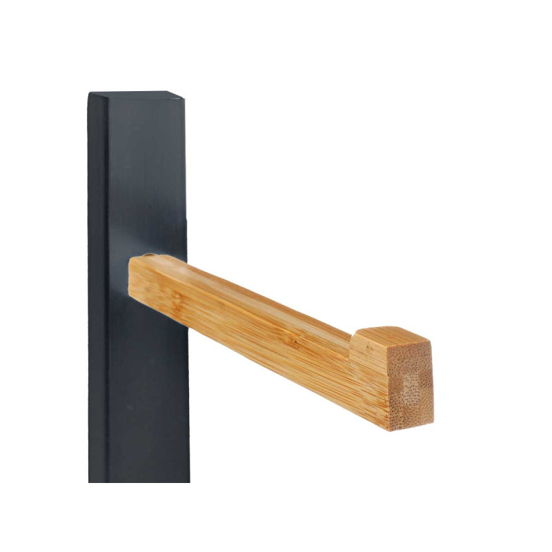 PORTARROLLO BAMBU NEGRO