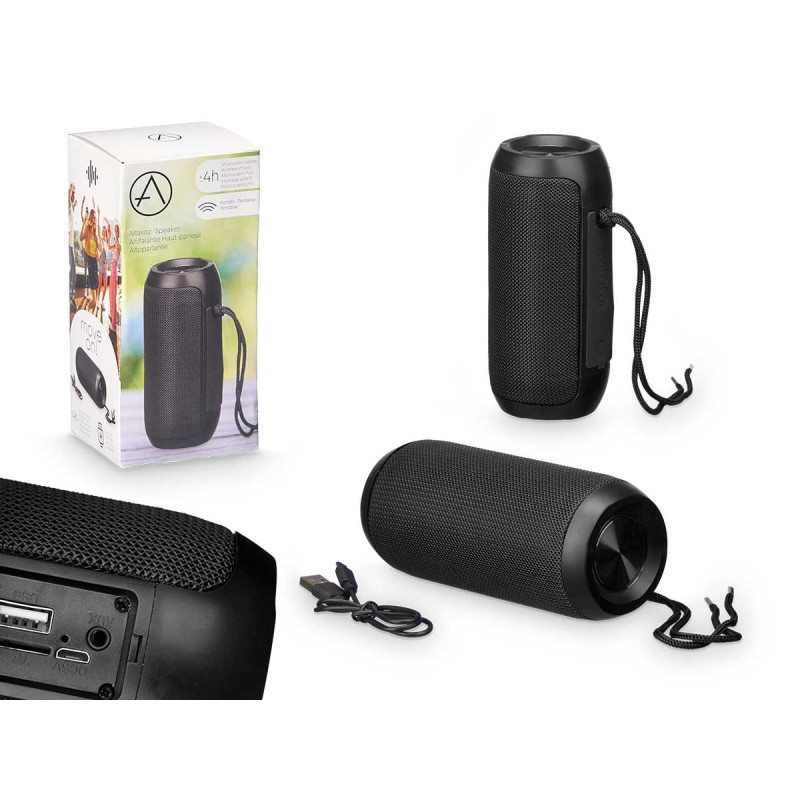 ROUND SPEAKER BLACK