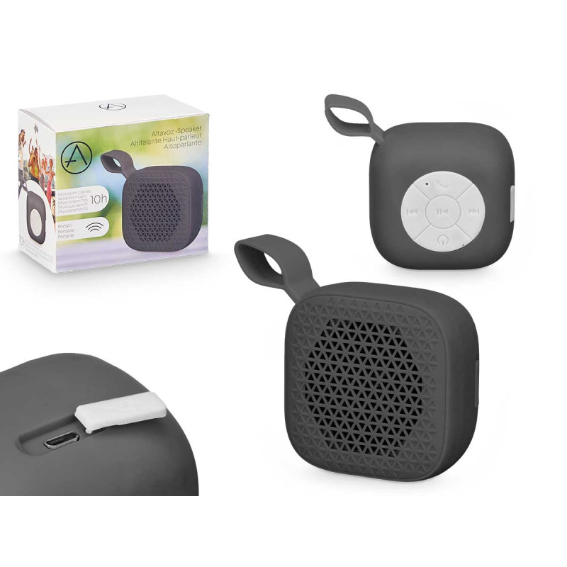 SMALL SQUARE SPEAKER BLACK