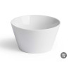 580ML ROUND WHITE PORCELAIN BOWL
