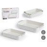 SET RECTANGULAR BAKING PLATE