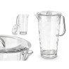 PICHET AVEC COUVERCLE PLAST POINTS 2000ML TRANSP