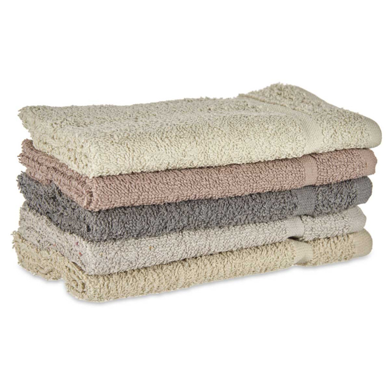 SET PAÑO COCINA 400GR 5PCS GRIS