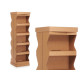 SELF ASSEMBLY KRAFT DISPLAY WITH LID 