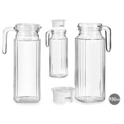 CARAFE COUVERCLE BLANC 950ML