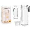 PITCHER WITH WHITE LID COLOUR BOX 950ML
