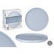 PIATTO PIANO 26 CM LISCIO BLU 