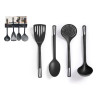 SET 4 USTENSILES NOIR