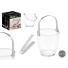 BALDE PARA GELO 800ML COM ASA METAL