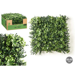JARDIN VERTICAL HOJA FLOR 50X50CM