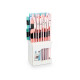 VASOURA MADEIRA 120CM SORT 3 CORES