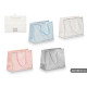 BOLSA ASA PUNTOS RELIEVE SURT 4 COL 23X18X10CM
