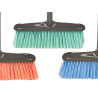 WOODEN STICK BROOM ANTHRACITE ASSORT 3 COLOURS