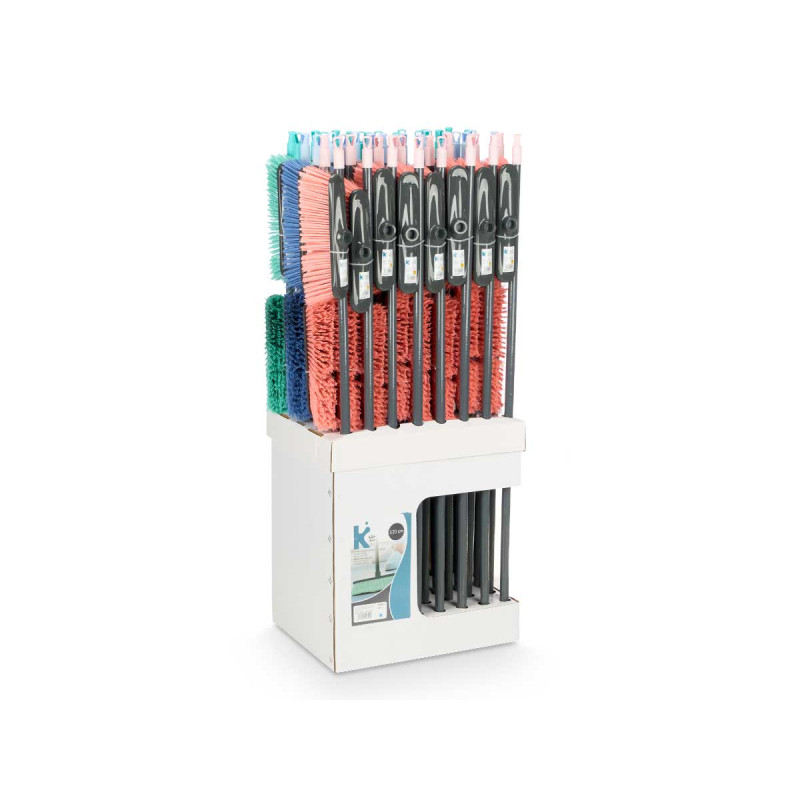 VASOURA MADEIRA ANTRACITE SORT 3 CORES