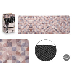 TAPPETO CUCINA MOSAICO TERRA 45X120CM