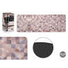 TAPPETO CUCINA MOSAICO TERRA 45X120CM