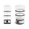 CUISEUR VAPEUR 3 NIVEAUX ACIER 500W 2,5L